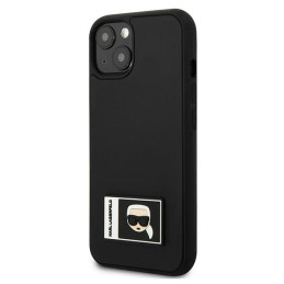 Etui Karl Lagerfeld Ikonik Patch do iPhone 13, czarne