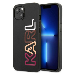 Etui Karl Lagerfeld Multipink Brand do iPhone 13, czarne