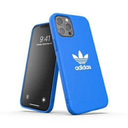 Etui Adidas do iPhone 12 Pro Max niebiesko-białe