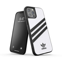 Etui Adidas do iPhone 12 Pro Max biało-czarne