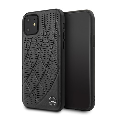 Etui Mercedes Bow Line do iPhone 12 mini, czarne