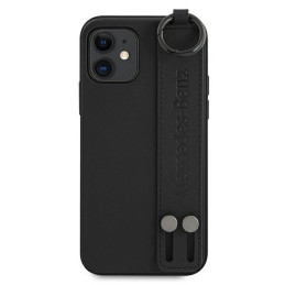 Etui Mercedes Strap Line do iPhone 12 mini, czarne