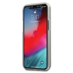 Etui Mercedes Transparent Line do iPhone 12 mini, czarne