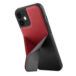 Etui z podstawką UNIQ Transforma do iPhone 12 mini, czerwone