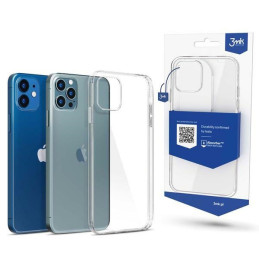 Etui 3MK Clear Case do iPhone 12/12 Pro, przezroczyste