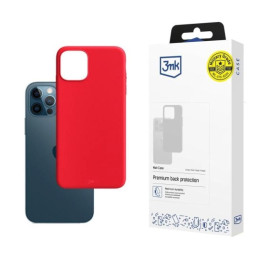 Etui 3MK Matt Case do iPhone 12/12 Pro, czerwone
