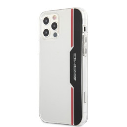 Etui AMG Electroplate Vertical do iPhone 12/12 Pro, transparent