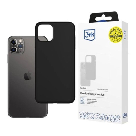 Etui 3MK Matt Case do iPhone 11 Pro Max, czarne
