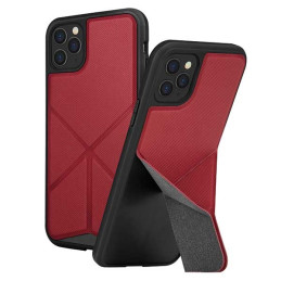 Etui z podstawką UNIQ Transforma do iPhone 11 Pro Max, czerwone