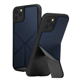 Etui z podstawką UNIQ Transforma do iPhone 11 Pro Max, niebieskie