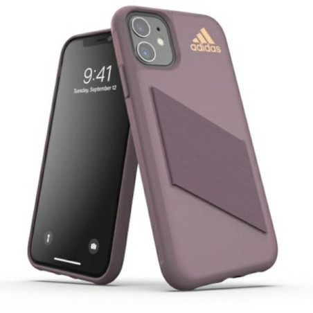 Etui Adidas do iPhone 11 Pro purpurowe