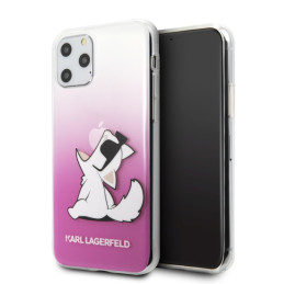Etui Karl Lagerfeld Choupette Fun do iPhone 11 Pro, różowy/pink