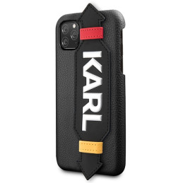 Etui Karl Lagerfeld Strap do iPhone 11 Pro, czarne