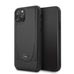 Etui Mercedes Leather Urban Line do iPhone 11 Pro, czarne