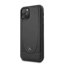 Etui Mercedes Leather Urban Line do iPhone 11 Pro, czarne