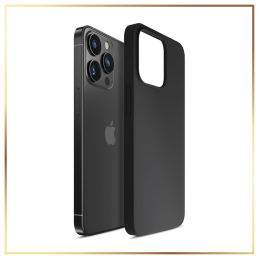 Etui 3MK Silicone Case do iPhone 11 / Xr, czarne