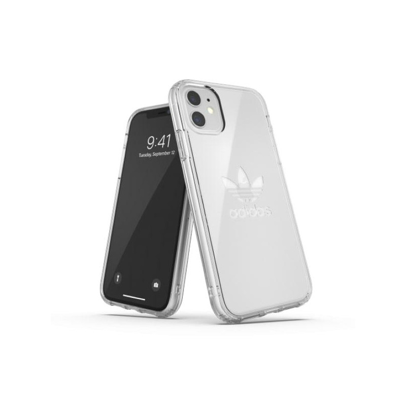 Etui Adidas do iPhone 11, przezroczyste
