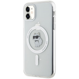 Etui Karl Lagerfeld IML Choupette MagSafe do iPhone 11 /Xr, przezroczysty/transparent