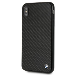 Etui BMW Siganture-Carbon do iPhone Xs Max, czarne