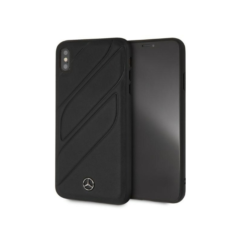 Etui Mercedes New Organic I do iPhone XS Max, czarne