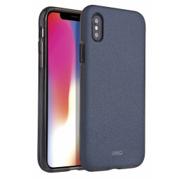 Etui UNIQ Lithos do iPhone X/Xs, niebieskie