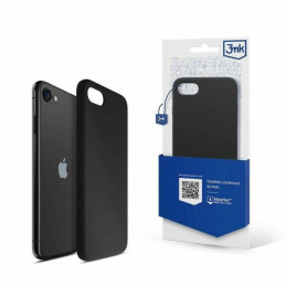 Etui 3MK Silicone Case do iPhone 7/8/SE 2020/ 2022, czarne
