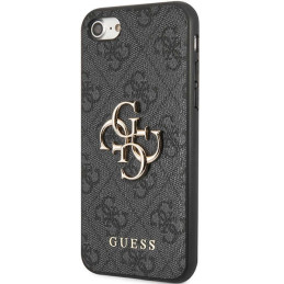 Etui Guess 4G Big Metal Logo do iPhone 7/8/SE 2020 / SE 2022, szary/grey