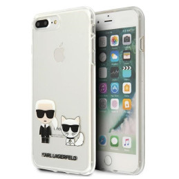 Etui Karl Lagerfeld Karl & Choupette do iPhone 7/8 Plus, Transparent