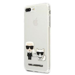 Etui Karl Lagerfeld Karl & Choupette do iPhone 7/8 Plus, Transparent