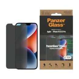 Szkło hartowane PanzerGlass Classic Fit Privacy do iPhone 16e / 14 / 13 Pro / 13, przyciemniane