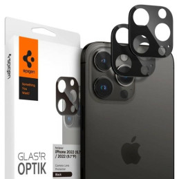 Szkło na aparat Spigen Glas.tR  do iPhone 16 Pro Max / 16 Pro / 15 Pro Max / 15 Pro / 14 Pro Max / 14 Pro, 2 sztuki