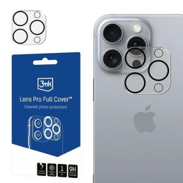 Pancerna ochrona aparatu 3MK Lens Pro Full Cover do iPhone 16 Pro/ 16 Pro Max