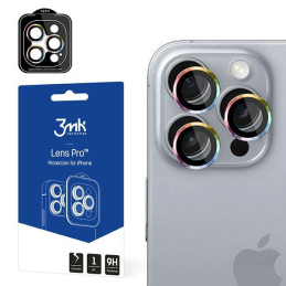 Ochrona na obiektyw aparatu 3MK Lens Protection Pro do iPhone 16 Pro/ 16 Pro Max, wielokolorowe