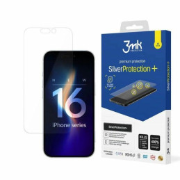 Folia ochronna 3mk SilverProtection+ do iPhone 16 Plus, montowana na mokro