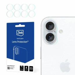 Szkło na obiektyw aparatu 3mk Lens Protection do iPhone 16, 4szt