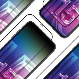Zestaw akcesoriów ochronnych 4w1 3MK Comfort Set 4in1 do iPhone 15 Pro Max