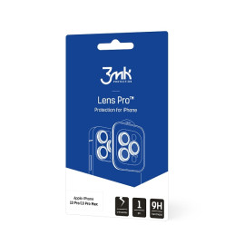Ochrona na obiektyw aparatu 3MK Lens Protection Pro do iPhone 15 Pro Max, grafitowy/graphite