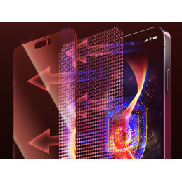 Szkło hartowane Anti-Blue 3MK EyeCare Protector do iPhone 15 Pro Max