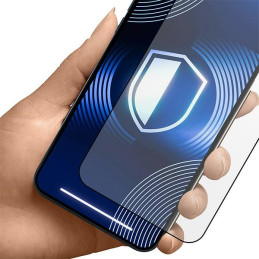 Matowe szkło hartowane 3MK HardGlass Matt Max do iPhone 15 Pro