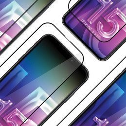 Zestaw akcesoriów ochronnych 4w1 3MK Comfort Set 4in1 do iPhone 15