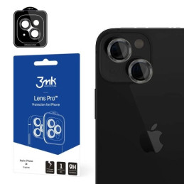 Ochrona na obiektyw aparatu 3MK Lens Protection Pro do iPhone 15, grafitowy/graphite