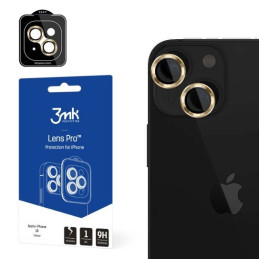 Ochrona na obiektyw aparatu 3MK Lens Protection Pro do iPhone 15, żółty/yellow