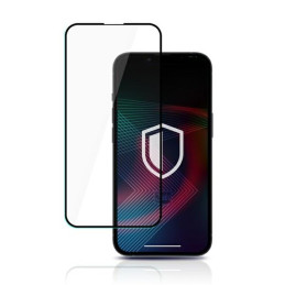 Szkło hartowane 3MK HardGlass Max Lite do iPhone 14 Pro Max, czarna ramka