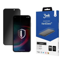 Szkło Hartowane 3MK HardGlass Max Privacy do iPhone 14 Pro, czarne