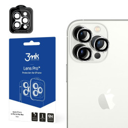 Ochrona na obiektyw aparatu 3MK Lens Protection Pro do iPhone 14 Pro / 14 Pro Max, srebrny/silver