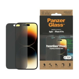 Szkło hartowane PanzerGlass Classic Fit Privacy do iPhone 14 Pro, przyciemniane