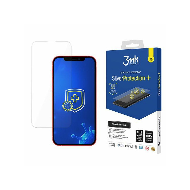 Folia ochronna 3mk SilverProtection+ do iPhone 13 Mini, montowana na mokro
