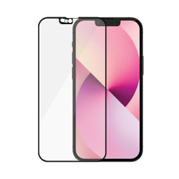 Szkło antybakteryjne do etui Panzerglass Case Friendly E2E do iPhone 13 Mini, czarna ramka