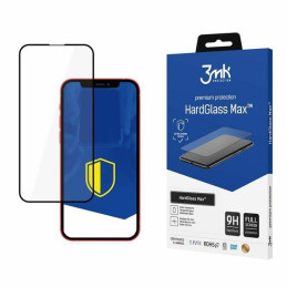 Szkło Hartowane 3MK HardGlass Max do iPhone 13/13 Pro, czarna ramka