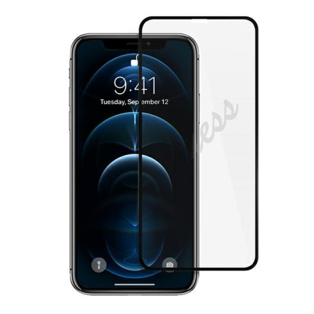 Szkło hartowane Guess Vintage Magic Logo do iPhone 12 Pro Max